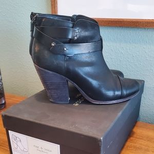 rag & bone Harrow boots, size 41, black